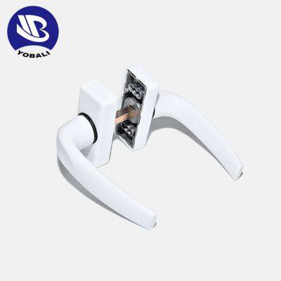 Manufacturer customized white color aluminium door handle