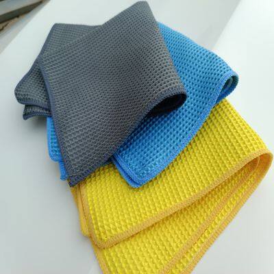 Microfiber Waffle Weave Car Wash Towels photo-3