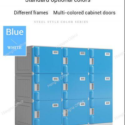 Taquilla de piscina a prueba de agua | Almacenamiento de plástico resistente a la corrosión para centros acuáticos photo-4