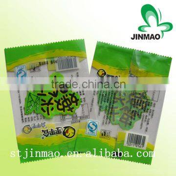 Resealable plastic bags packing for biscuit