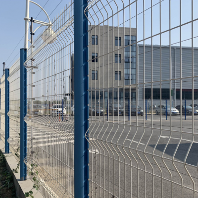 3D Curved Wire Mesh Fence for Airport Security With Anti-Climb Design photo-2