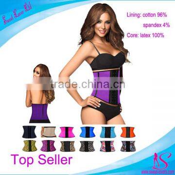 2016 Top Selling Newest plus size underbust latex waist cincher vest For women