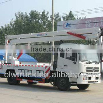 Dongfeng Tianjin 22m high platform truck,4x2 aerial platform truck