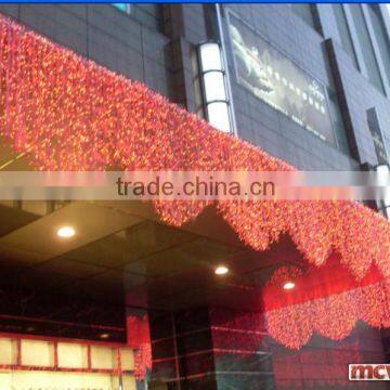 hotel / mall festival wall hang led lights decorations