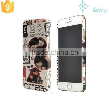 Luxury Custom PC 3d sublimation cartoon mobile phone cover