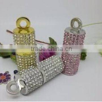 8GB Crystal Lipstick Case Jewelry USB Stick Flash Memory Pen Drive photo-4