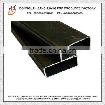 Dark Color Pultruded FRP,GRP,Fiberglass Rectanguler Tubing