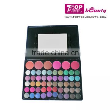 56 Colors oem eyeshadow Palette with mirror