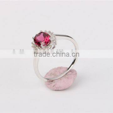 EU/US Womens CZ Stone Rings 925 Sterling Silver Jewelry Engagement Rings Chinese Supplier of Jewelry Set photo-4
