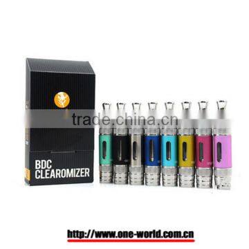 2014 latest hottest selling steel tank original Eigate aspire BDC bottom dual coil glassomizer Aspire ET-S BDC/BVC Glassomizer