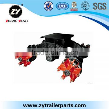 High quality semi-trailer bogie suspension with spoke axle