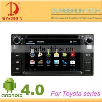 6.2" 2din Andriod 4.0 car DVD for Toyota