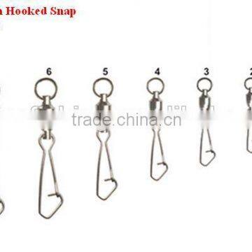 Fishing tackle accessories Copper Ball Bearing Swivel with Interlock Snap stainless steel