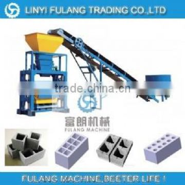 Multi-purpose low price QT40-1 Cement Hollow Block Making Machine