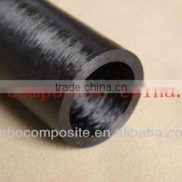 3k weave factory carbon fiber tubes using for industrial with high stiffness