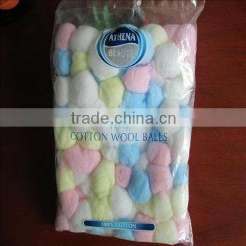 colored cotton balls100pcs