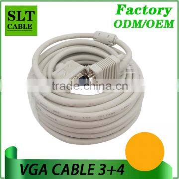SLT Factory Outlet VGA Cable 15pin for Computer Monitor Projector Laptop Hdtv LCD Etc Multimedia 1.5m 3m 5m 10m 15m 20m 25m 30m photo-3