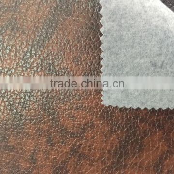 Ptinted Semi PU Sofa Leather