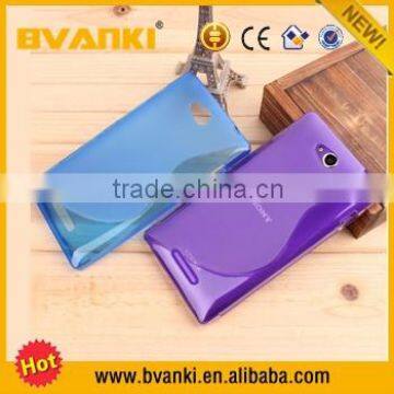 New S Line TPU Silicone Gel Case for Sony Xperia C S39h Cheap Price TPU S Line Back Cover Case for Sony Xperia C S39h C2305 photo-5