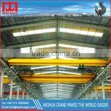 WEIHUA brand crane, electric hoist single girder bridge crane
