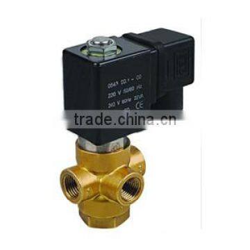 3/2 way direct action brass solenoid valves water valve VX31/32/33 series