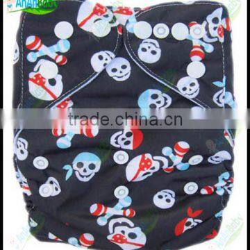 New Arrival Printed Reusable Prefold Best Baby Cloth Pocket Nappies With High Quality