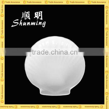 Melamine shell shape dish