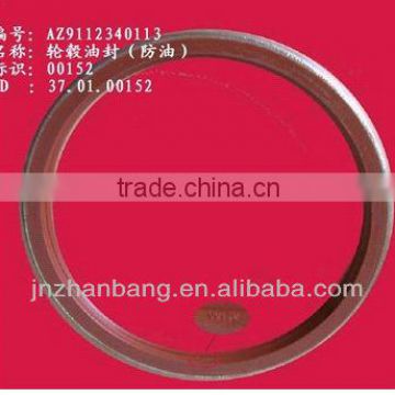 Orginal part !!! Sinotruk howo oil seal AZ9112340113