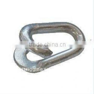 Galvanize Carabiner Wholesale Steel Electric Galvanized Repair Lap Link Zinc Plated Hardware Manufacture photo-2