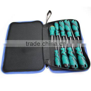 LAOA 9pcs High Quality Cr-Mo Steel Screwdriver Set With Bag photo-3