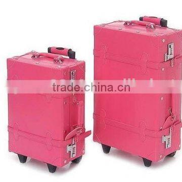 2016 Pink Sweet Luggage Set,pc Leather Mutifunctiontravel Suitcase,bonito Mala de Viagem photo-2