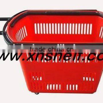 Hot Upscale Plastic Retail Store Basket Supermarket Basket Shopping Basket photo-5