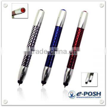 Novelty gift customized imprint oem mini stylus touch screen ball pen