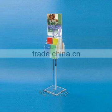 Acrylic Ticket Display Holder, Guihe Magazine Display Holder, 2015 High Quality Acrylic Sign Holder photo-3