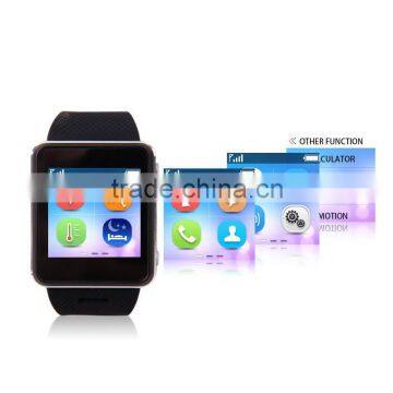 High quality 1.54" capacitive touch screen with SIM card slot, gps, bluetooth and SOS watch phone