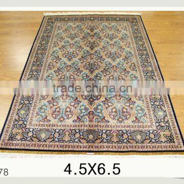 handmade Turkish silk rug hand knotted persian silk carpets for home hotel villa silk rug