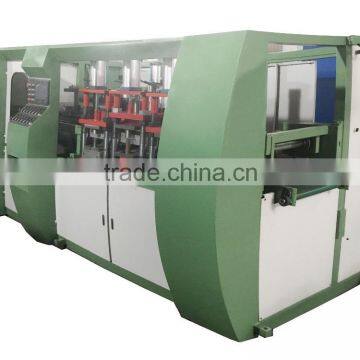 HGMF-500 China Made Ceramic Heating Servo Mortor Control Automatic Plastic Cup Lid Making Machine photo-2