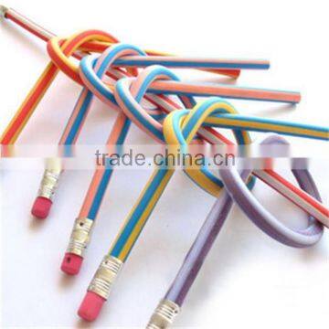 M054 custom soft pencil Promotional gifts wholesale Flexible pencil