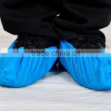 High quality with CE ISO FDA certificated Disposable blue CPE shoe cover