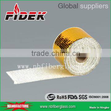 Fireproof Resistant Materials Coated Fiberglass Tape