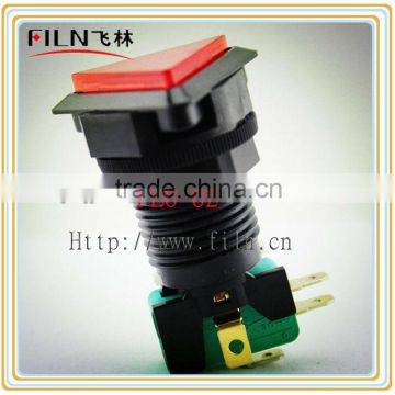 Plastic 24MM Triangle Arcade Game push button micro switch