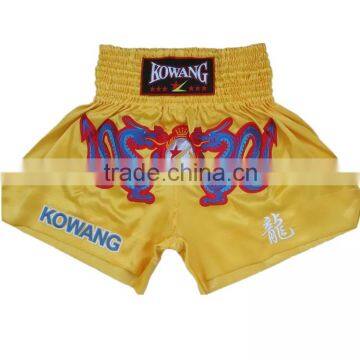 youth gold cleanrance sale muay thai boxing shorts ,mma shorts