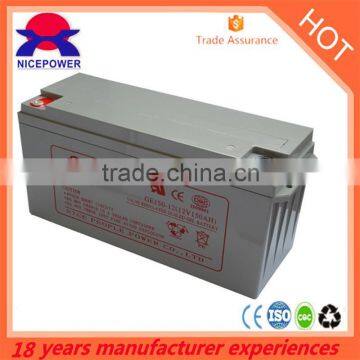 Consumers Best Satisfactory Vrla 12v150ah Gel Battery