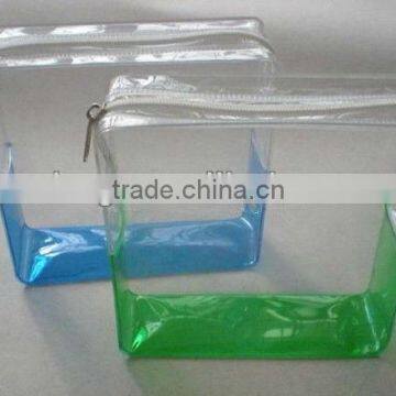 small transparent pvc document bags