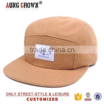 High quality hot sale custom 5 panel cap snapback