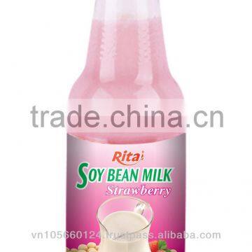 Strawberry Flavor Soy Milk