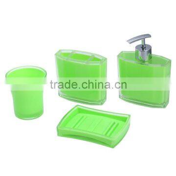 Design Imitation Acrylic Soap Dispenser Bath Set Accessories