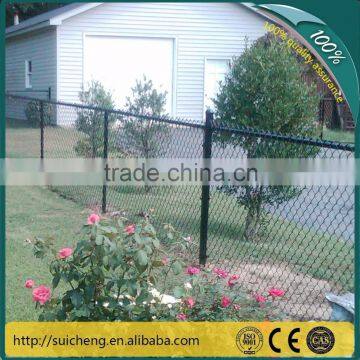 vinyl coated &PVC Coated chain link fence for Garden (Guangzhou)