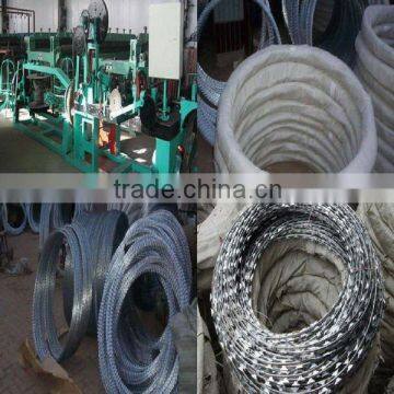 High quality Razor Barbed Wire Machine (direct manufacturer)