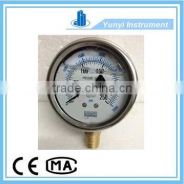 2.5'' shock proof pressure gauge